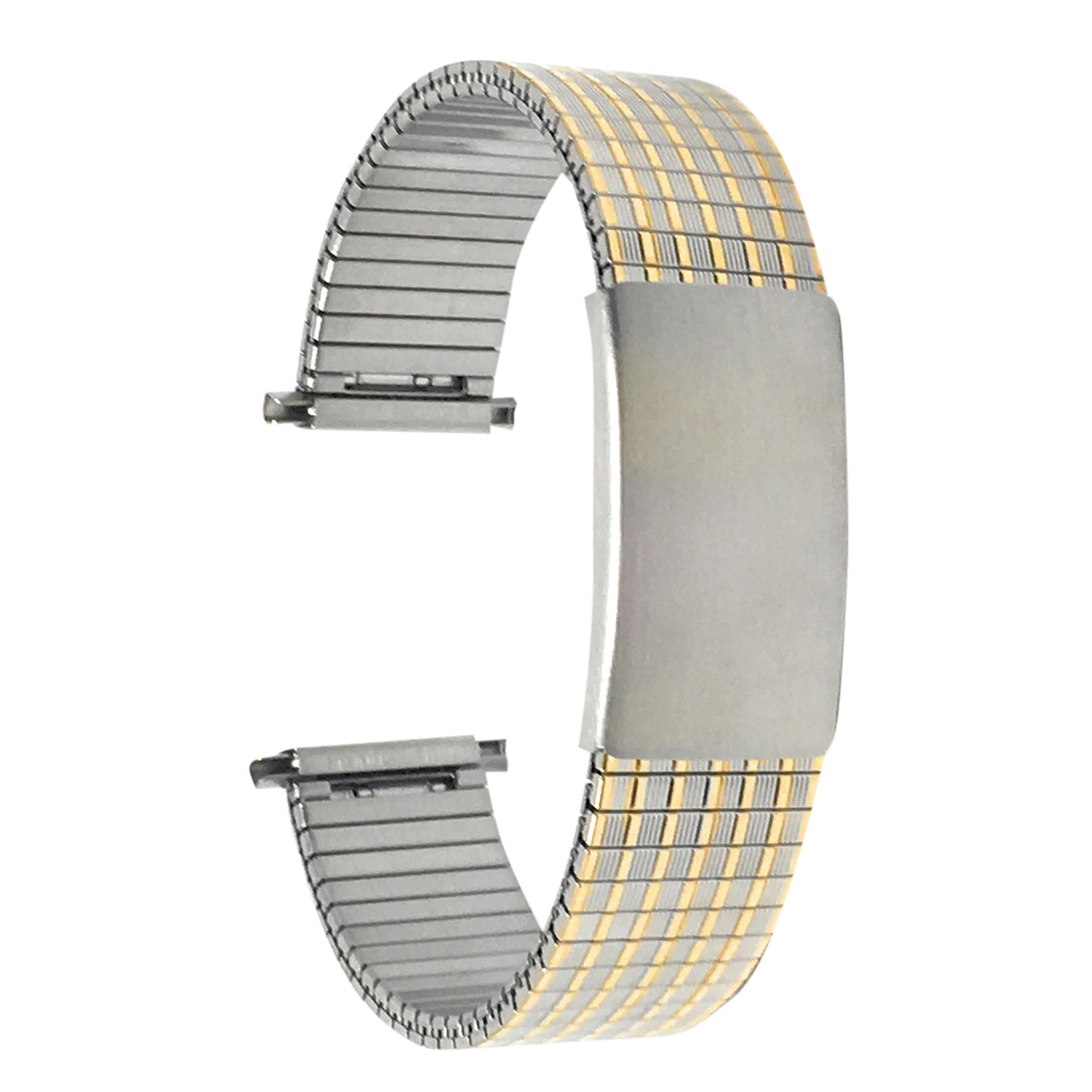 Bandini Stainless Steel Expansion Watch Band – 18mm 19mm 20mm