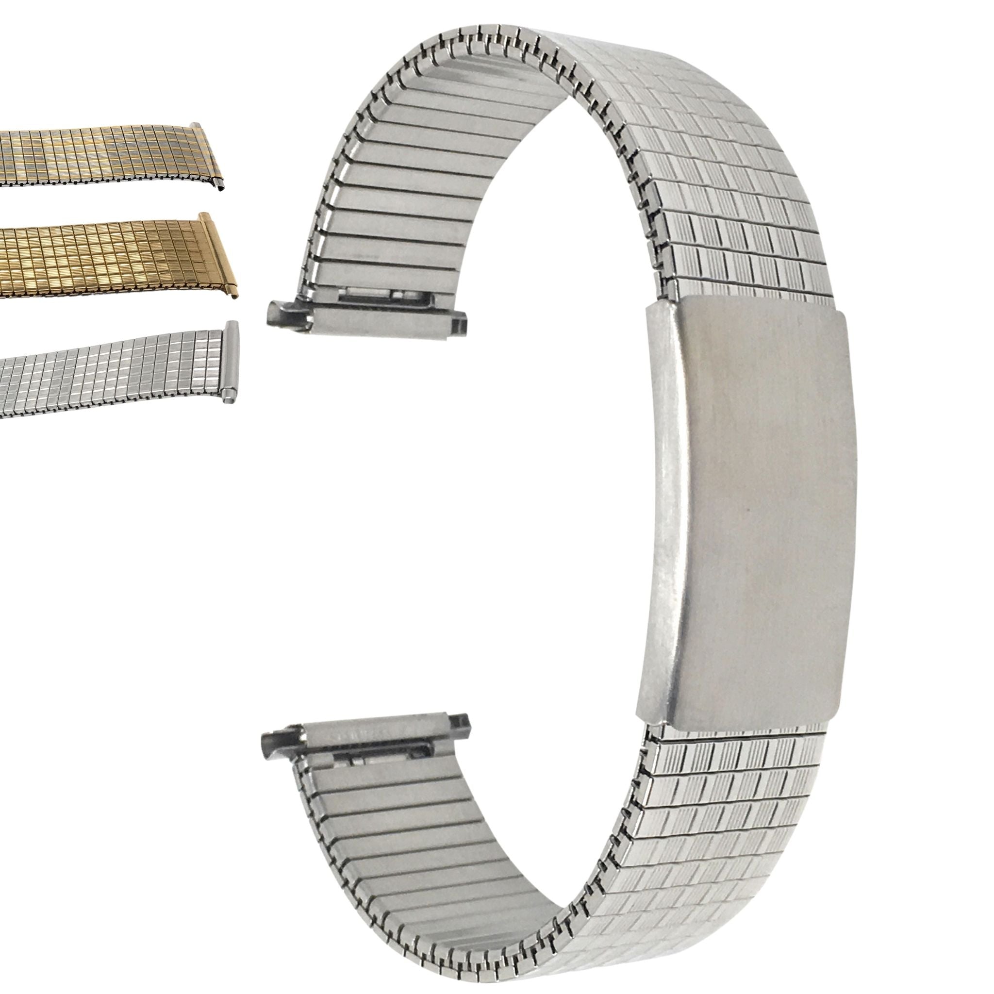 Bandini Stainless Steel Expansion Watch Band – 18mm 19mm 20mm