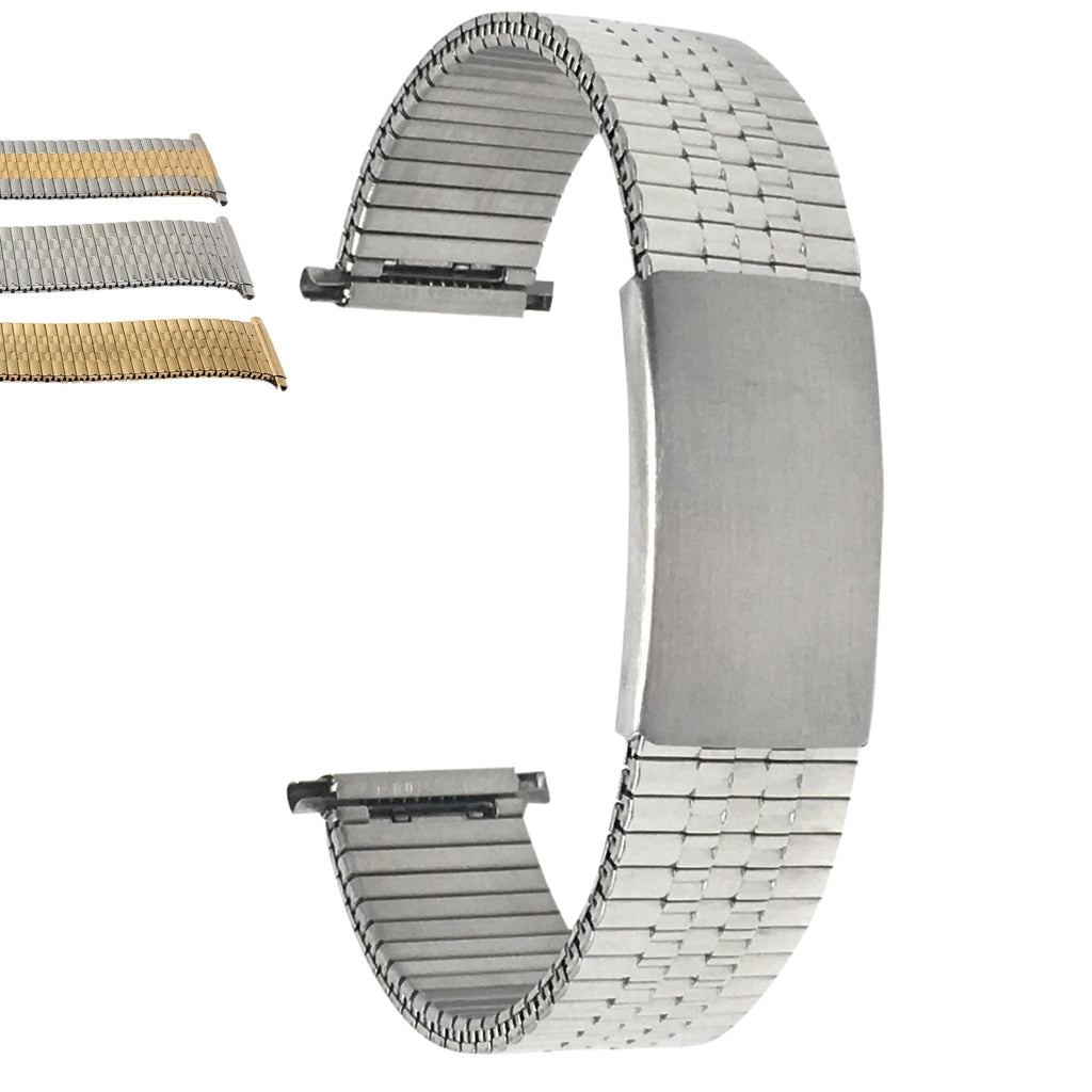 Bandini Stainless Steel Expansion Stretch Watch Band for Men and Women