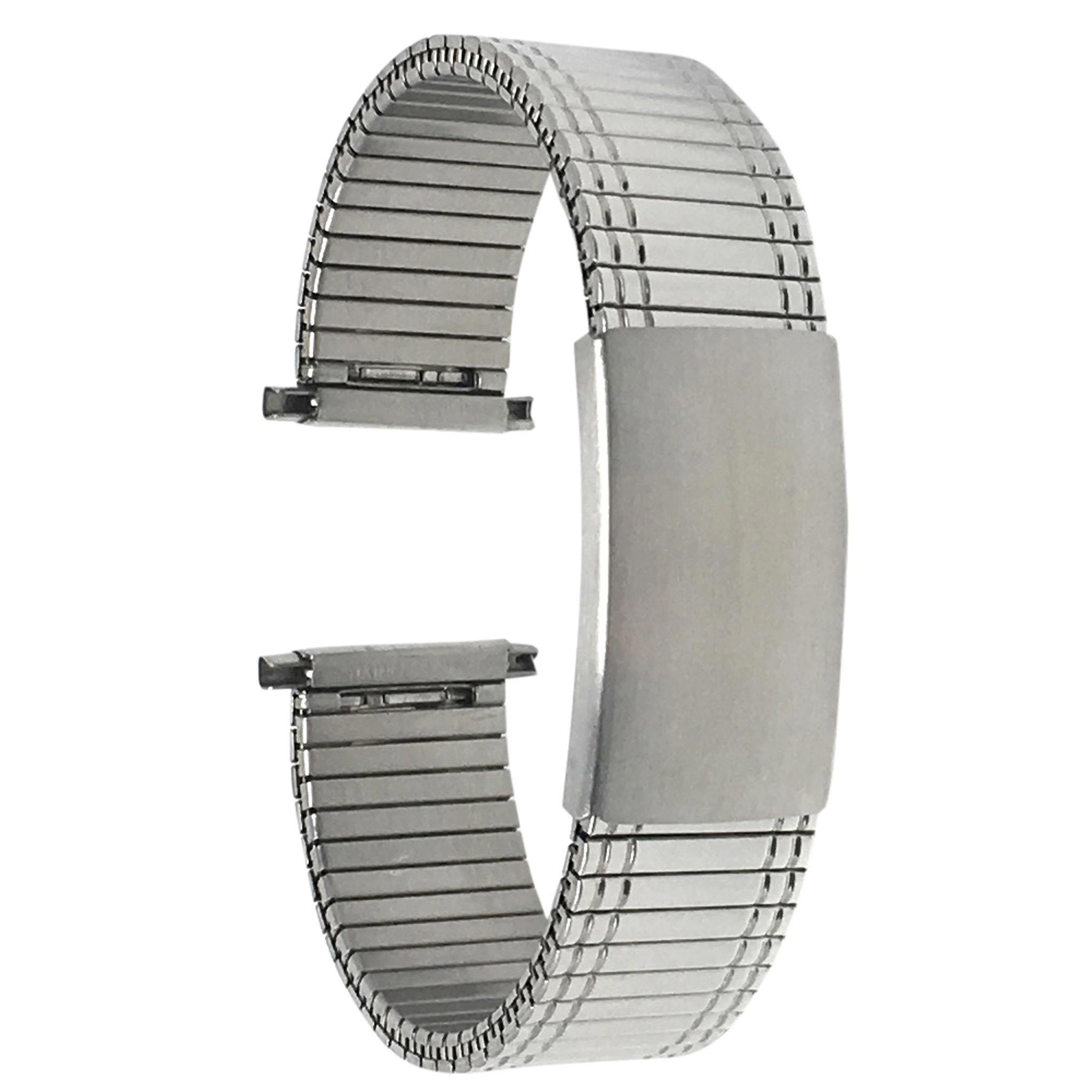 Bandini Stainless Steel Expansion Watch Band – 18mm 19mm 20mm