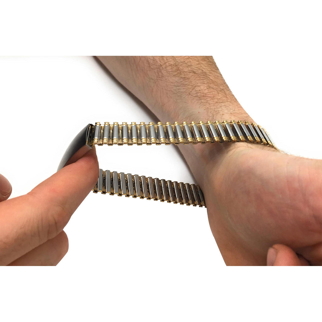 Bandini Stainless Steel Expansion Watch Band – 18mm 19mm 20mm