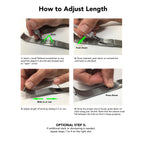 Bandini Stainless Steel Expansion Stretch Watch Band for Men and Women