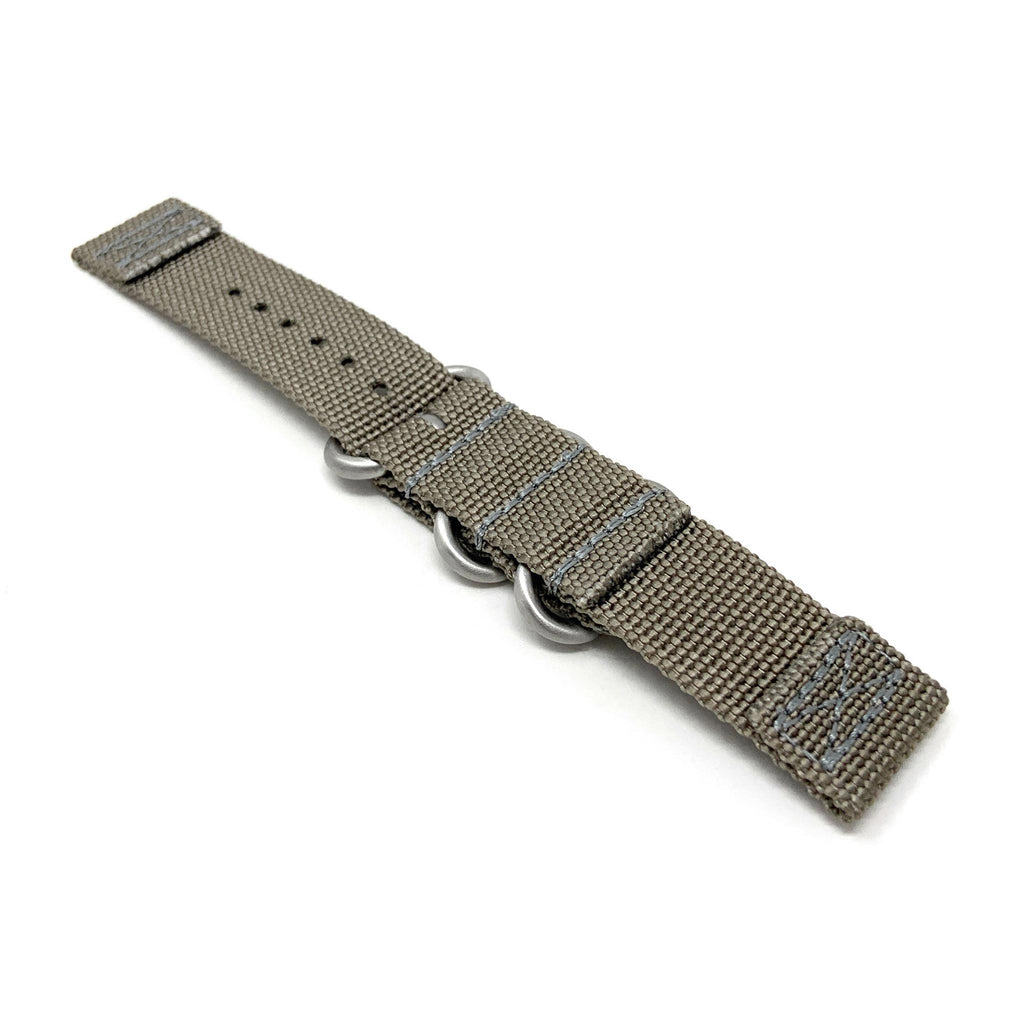 Bandini Military Style Nylon 3 Loop Watch Band – 20mm 22mm