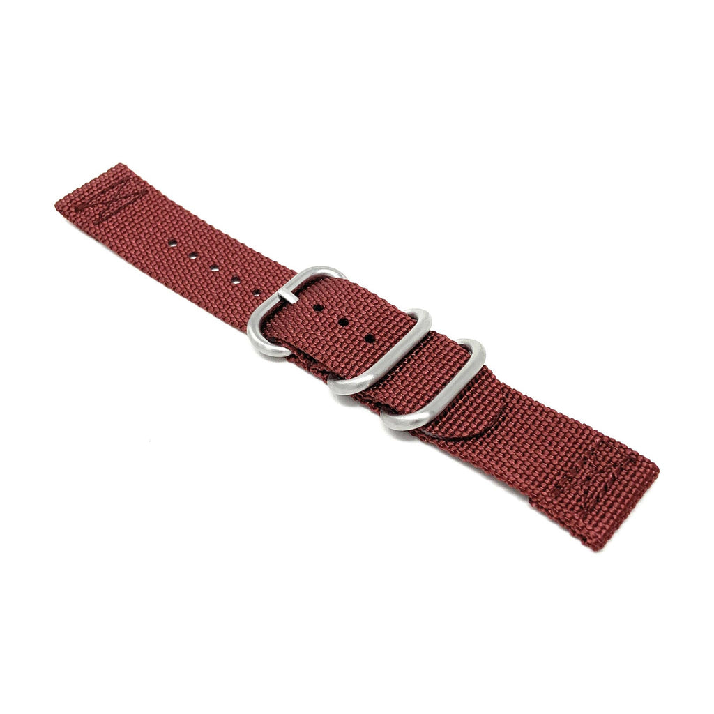 Bandini Military Style Nylon 3 Loop Watch Band – 20mm 22mm