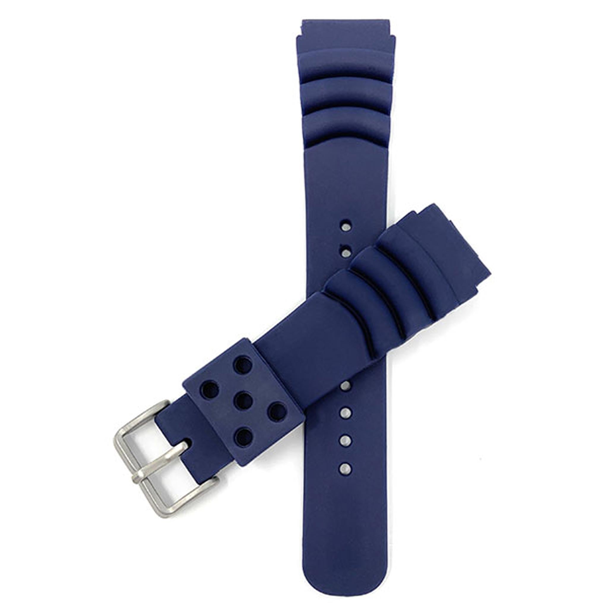 Bandini Rubber Diver Watch Band for Seiko, Citizen, Casio and More