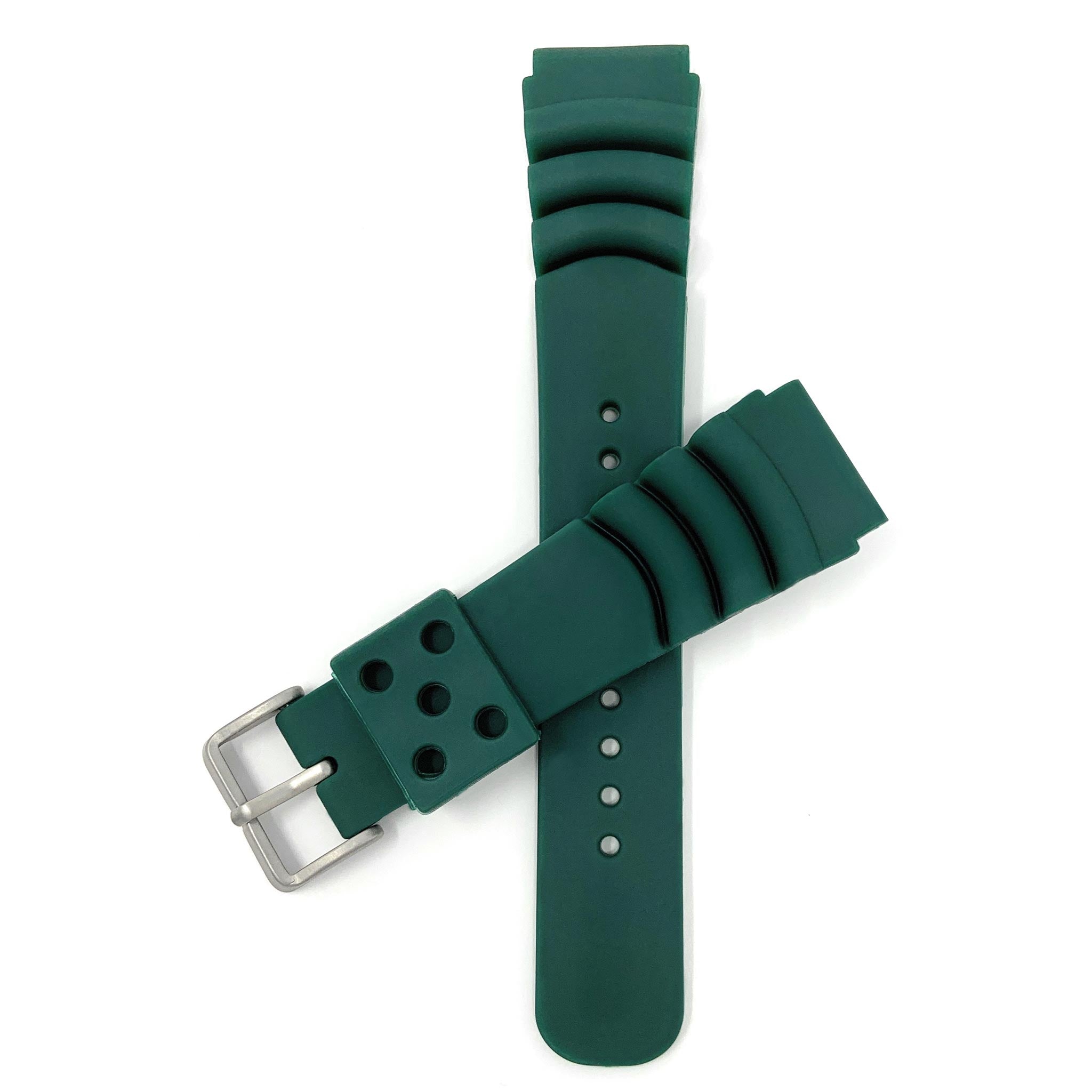 Bandini Rubber Diver Watch Band for Seiko, Citizen, Casio and More
