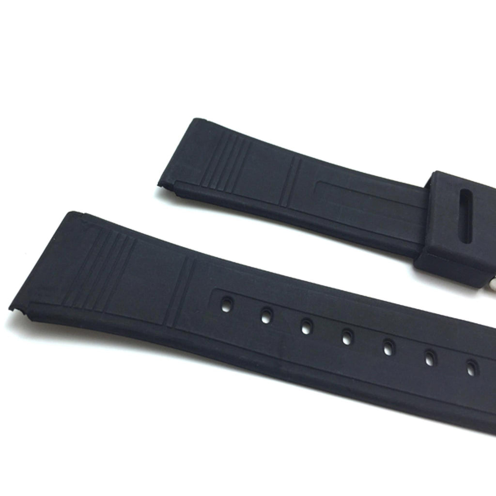 Bandini Rubber Watch Band for Casio Databank – 18mm 20mm 22mm