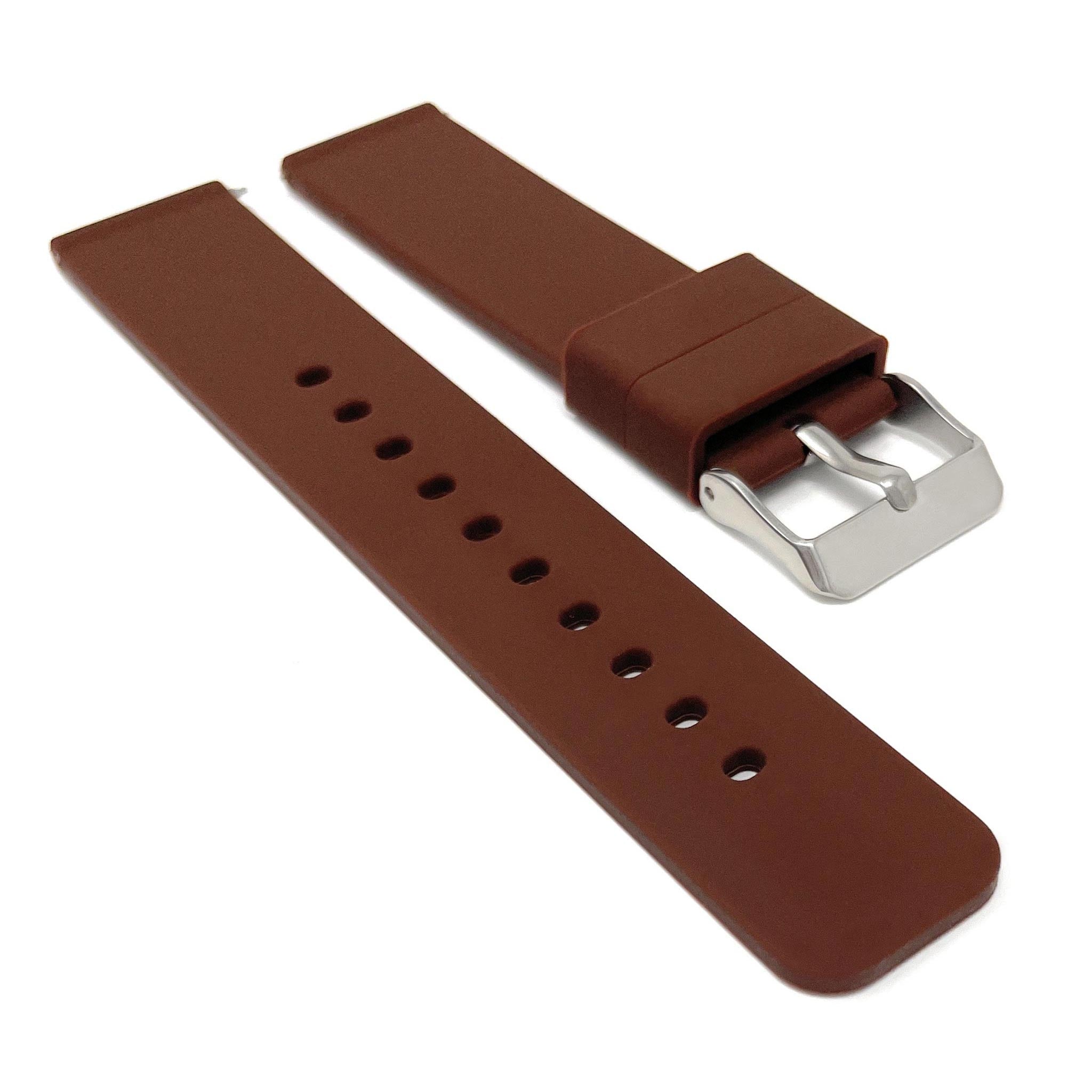 Bandini Quick Release Silicone Sport Watch Band – 14mm to 24mm