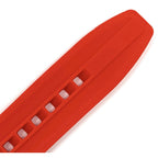 Bandini Fitted Curved End Silicone Watch Band - 18mm, 20mm, 21mm, 22mm