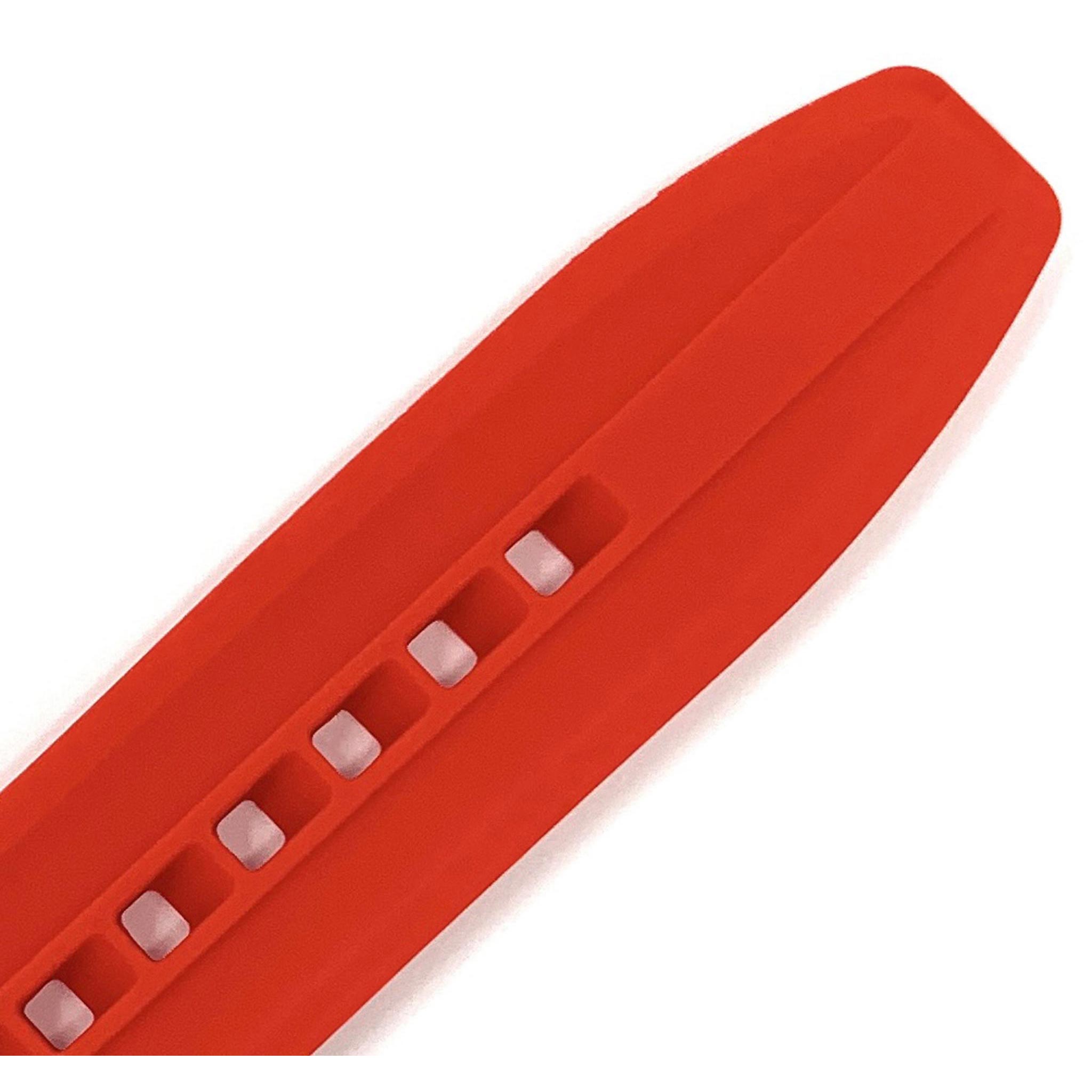 Bandini Fitted Curved End Silicone Watch Band - 18mm, 20mm, 21mm, 22mm