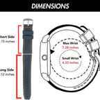 Bandini Silicone Racing Rally Watch Band for Apple Watch