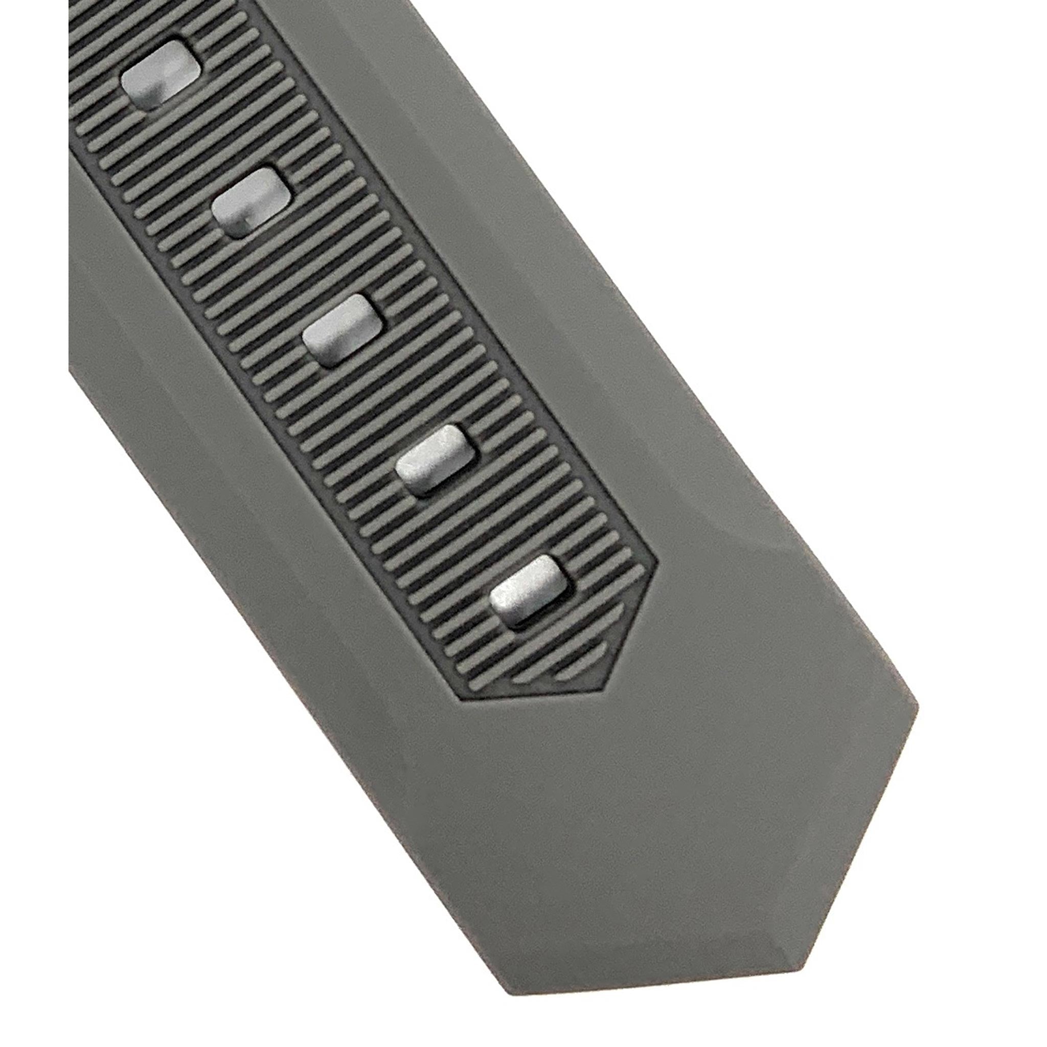 Bandini Ribbed Silicone Sport Watch Band – 12mm to 28mm