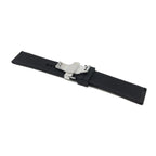 Bandini Soft Rubber Silicone Watch Band with Deployment Clasp
