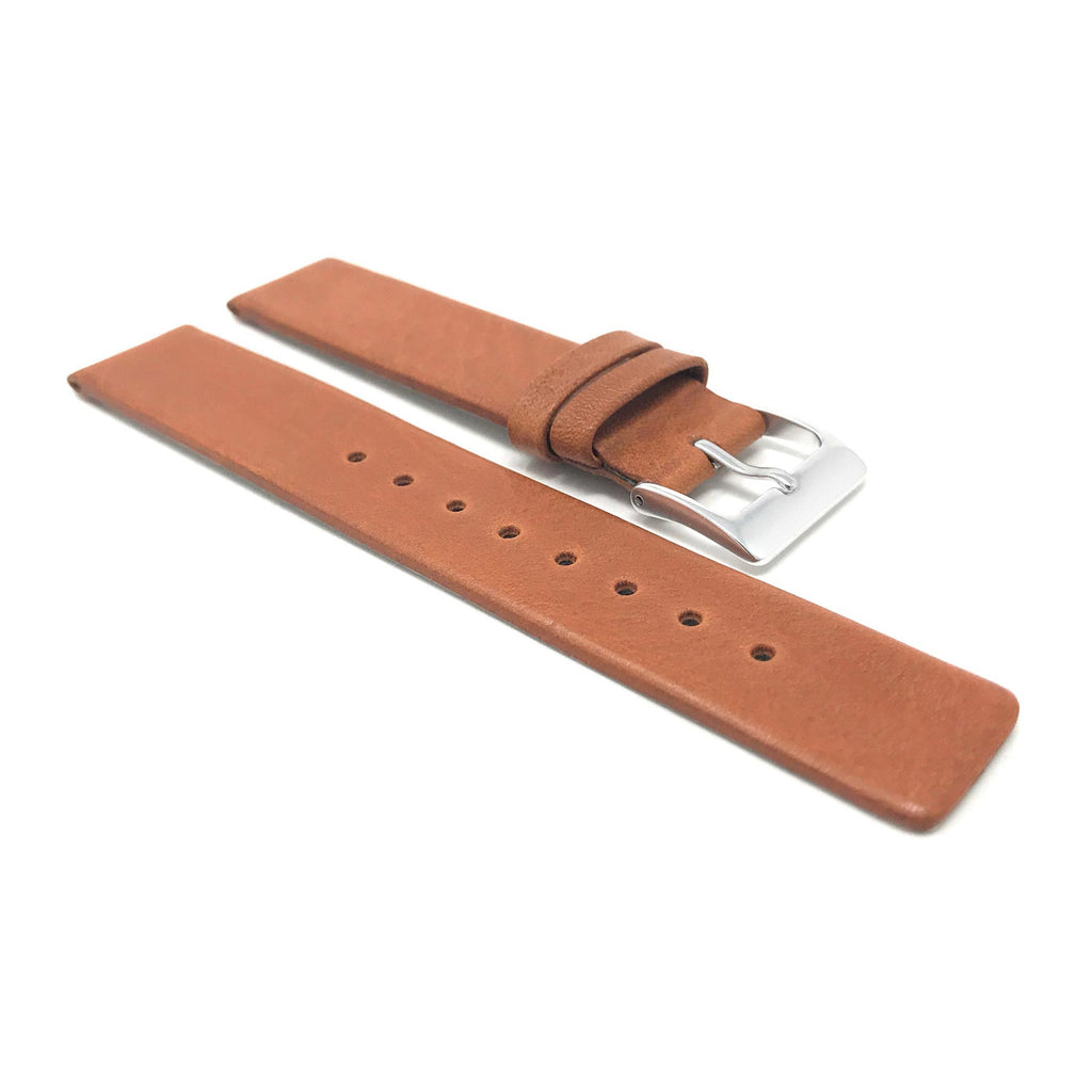 Bandini Screw Fit Leather Watch Strap Band for Skagen and Bering