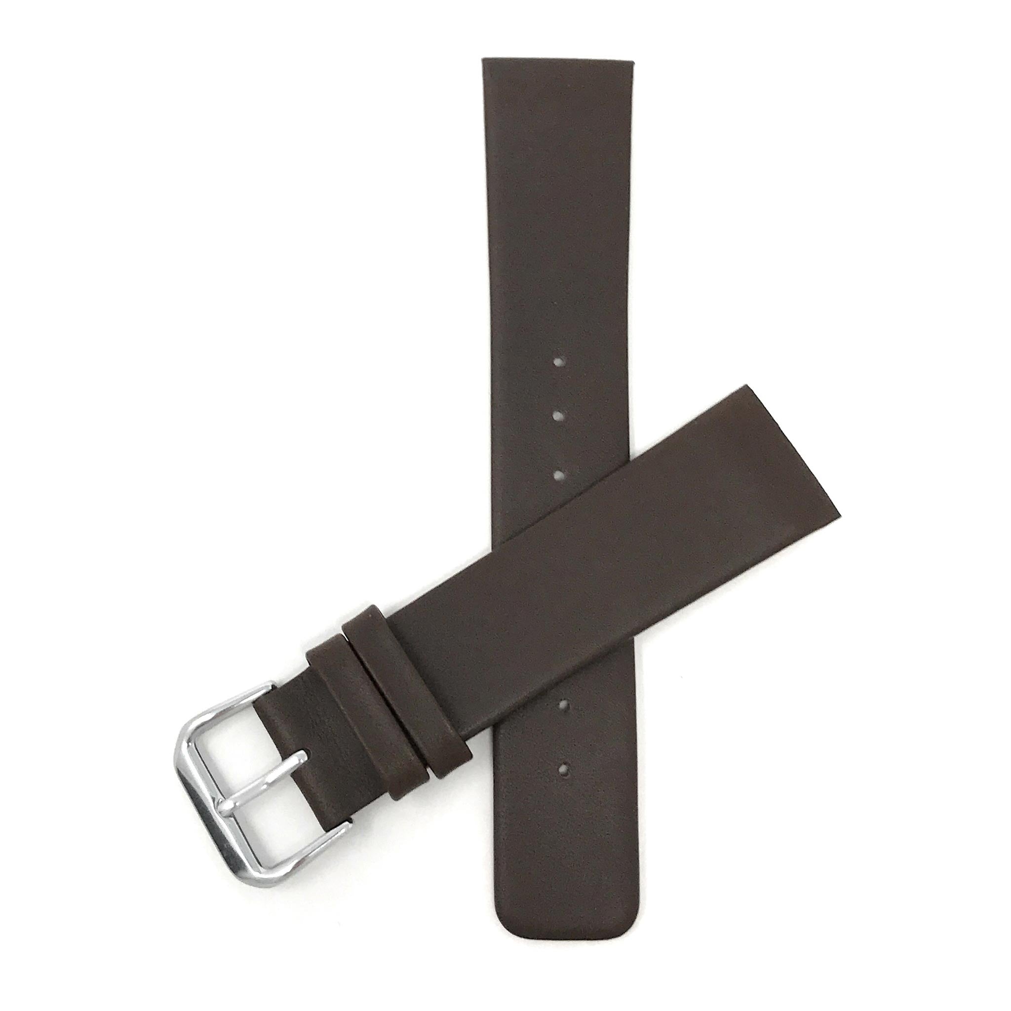 Bandini Screw Fit Leather Watch Strap Band for Skagen and Bering