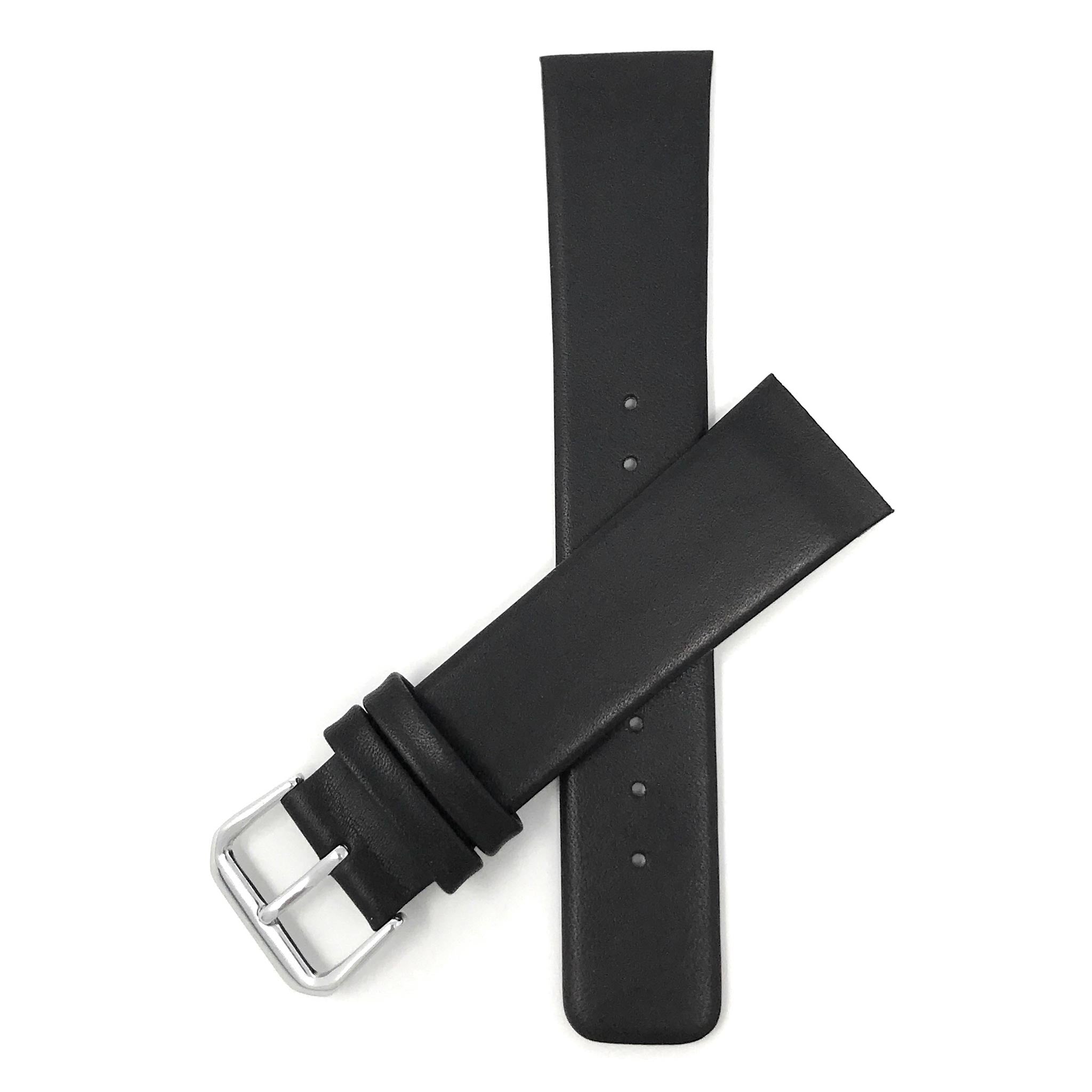 Bandini Screw Fit Leather Watch Strap Band for Skagen and Bering