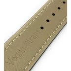 Bandini Vegan Watch Band, Premium Faux Leather Strap, Alligator Pattern