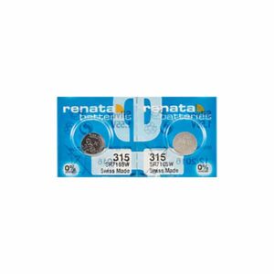 2 x Renata 315 Watch Batteries, 1.55V, 0% MERCURY equivalent SR716SW
