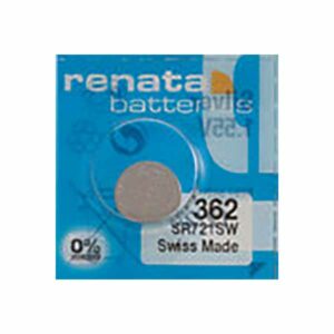 1 x Renata Swiss 362 Watch Batteries, 0% MERCURY equivalent SR721SW