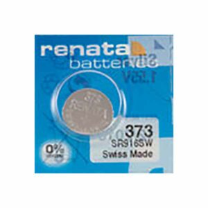 1 x Renata 373 Watch Batteries, 0% MERCURY equivalant SR916W