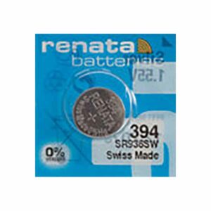 1 x Renata 394 Watch Batteries, 0% MERCURY equivalent SR936SW, 936, AG9