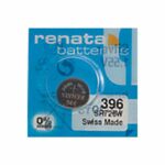 1 x Renata 396 Watch Batteries, 0% MERCURY equivalent SR726W