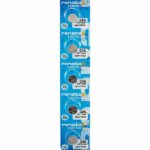 5 x Renata 346 Watch Batteries, 1.55V, 0% MERCURY equivalent SR712SW, 712