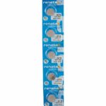 5 x Renata 373 Watch Batteries, 1.55V, 0% MERCURY equivalent SR916SW, 916