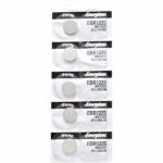 5 x Energizer 1225 Batteries, 3V Lithium CR1225