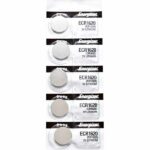 5 x Energizer 1620 Batteries, 3V Lithium CR1620