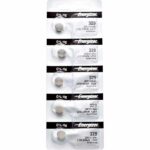 5 x Energizer 329 Watch Batteries, 1.55V, 0% MERCURY equivalent SR731SW, 731