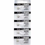 5 x Energizer 364 Watch Batteries, 1.55V, 0% MERCURY equivalent SR621SW