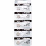 5 x Energizer 373 Watch Batteries, 1.55V, 0% MERCURY equivalent SR916SW, 916