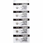 5 x Energizer 377 Watch Batteries, 1.55V, 0% MERCURY equivalent SR626SW