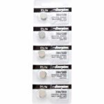 5 x Energizer 394 Watch Batteries, 1.55V, 0% MERCURY equivalent SR936SW, 380, 936, AG9