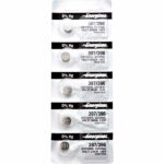 5 x Energizer 396 Watch Batteries, 1.55V