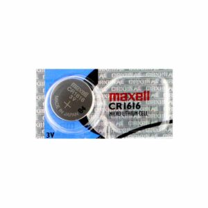 1 x Maxell 1616 Watch Batteries, 3V Lithium CR1616 Battery