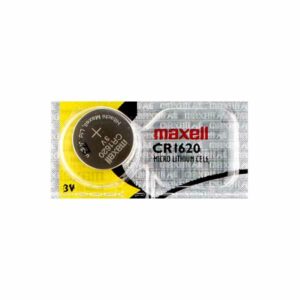 1 x Maxell 1620 Watch Batteries, 3V Lithium CR1620 Battery