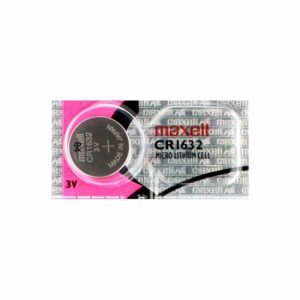 1 x Maxell 1632 Watch Batteries, 3V Lithium CR1632 Battery