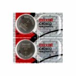 2 x Maxell 2032 Watch Batteries, 3V Lithium CR2032 Battery