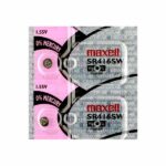 2 x Maxell 337 Watch Batteries, 0% MERCURY equivalent SR416SW Battery