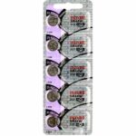 5 x Maxell 357 Watch Batteries, 0% MERCURY equivalent SR44W Battery