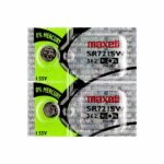 2 x Maxell 362 Watch Batteries, 0% MERCURY equivalent SR721SW Battery