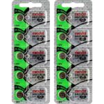 10 x Maxell 371 Watch Batteries, 0% MERCURY equivalent SR920SW Battery