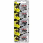 5 x Maxell 373 Watch Batteries, 0% MERCURY equivalant SR916W Battery