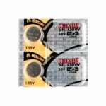 2 x Maxell 389 Watch Batteries, 0% MERCURY equivalent SR1130W Battery