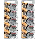 10 x Maxell 390 Watch Batteries, 0% MERCURY equivalent SR1130S Battery