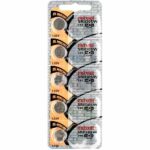 5 x Maxell 390 Watch Batteries, 0% MERCURY equivalent SR1130S Battery