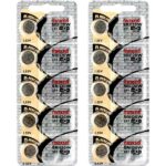 10 x Maxell 391 Watch Batteries, 0% MERCURY equivalent SR1120W Battery