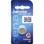 1 x Renata 1225 Watch Batteries, 3V Lithium CR1225